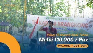 Paket Wisata Outbound Anak Di Sendang Asmoro Tuban